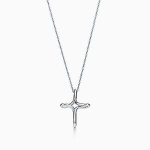 Tiffany & Co Elsa Peretti Infinity Cross Pendant
